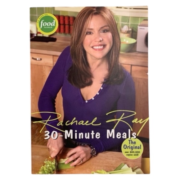 Rachael Ray 30-Minute Meals Cookbook -The Original - Food Network - Picture 1 of 6